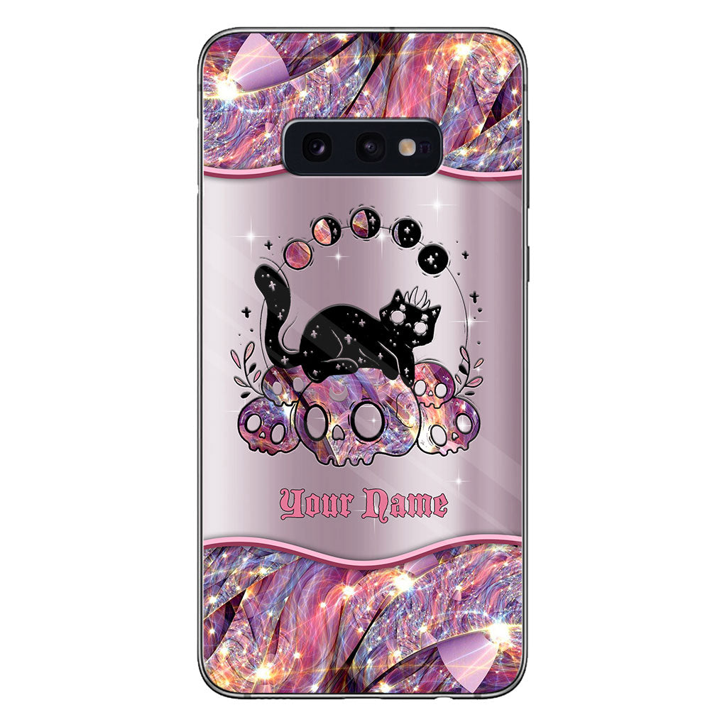 The Cat Witch - Personalized Black Cat Phone Case