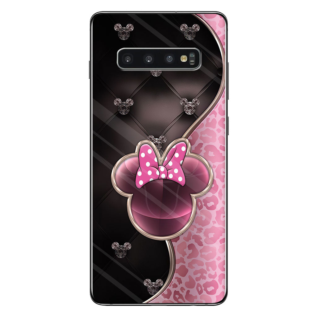 Magic Black Pink - Personalized Mouse Phone Case