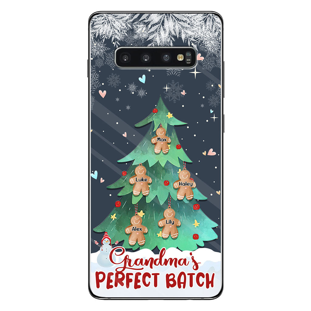 Grandma’s Perfect Batch - Personalized Christmas Phone Case