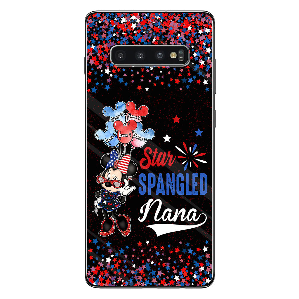 Star Spangled Nana - Personalized Independence Day Grandma Phone Case