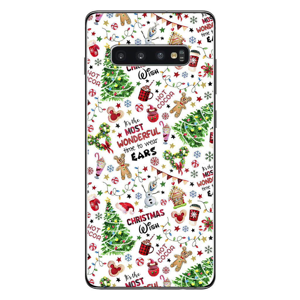 Wonderful Time Of The Year - Christmas Mouse Phone Case