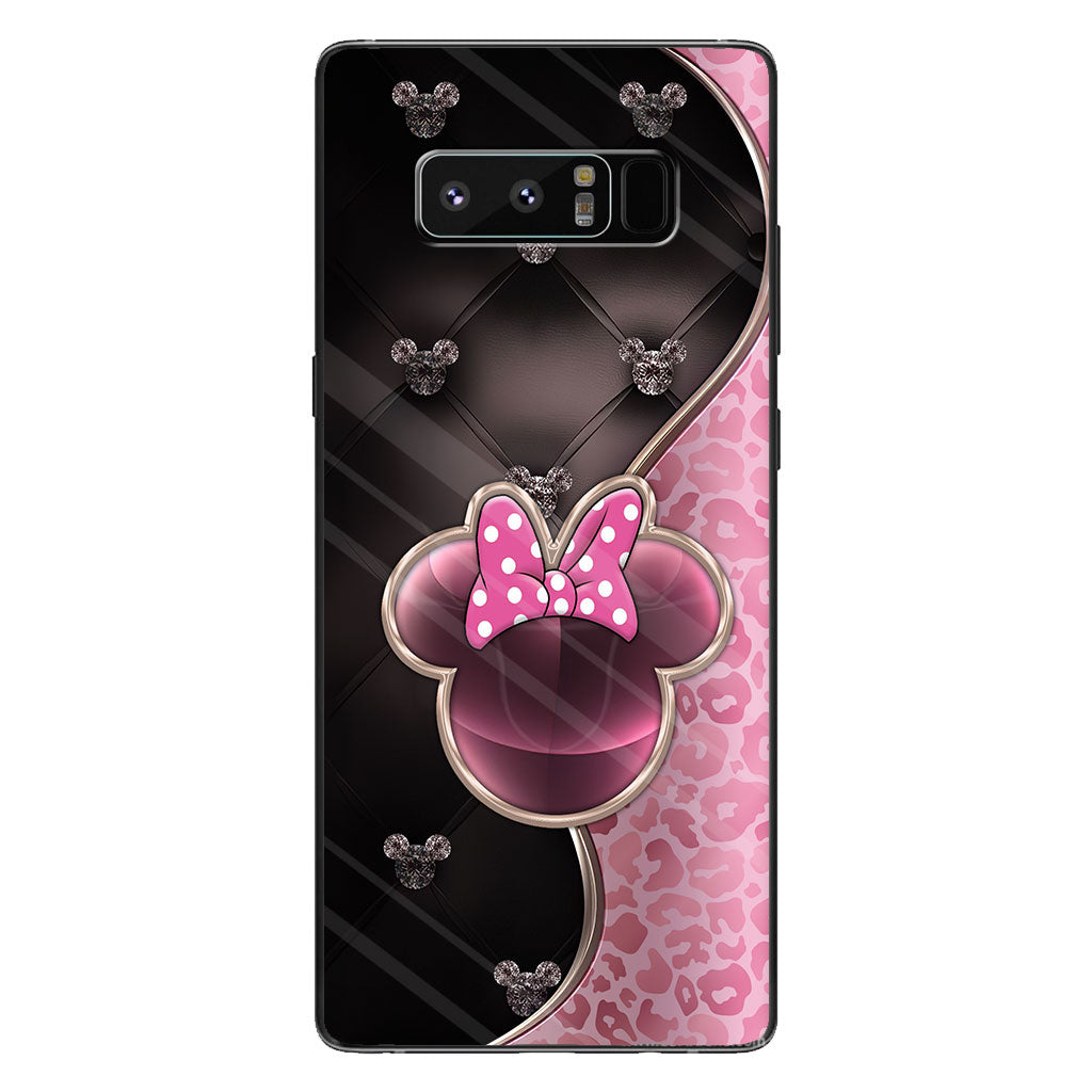 Magic Black Pink - Personalized Mouse Phone Case