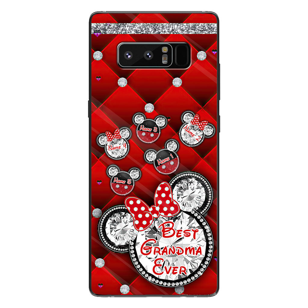 Best Grandma Ever - Personalized Mouse Phone Case