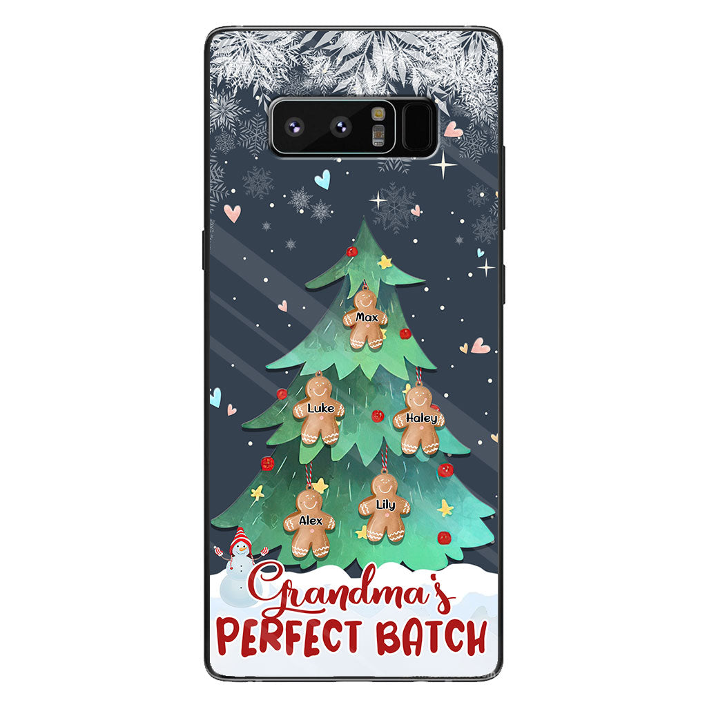 Grandma’s Perfect Batch - Personalized Christmas Phone Case