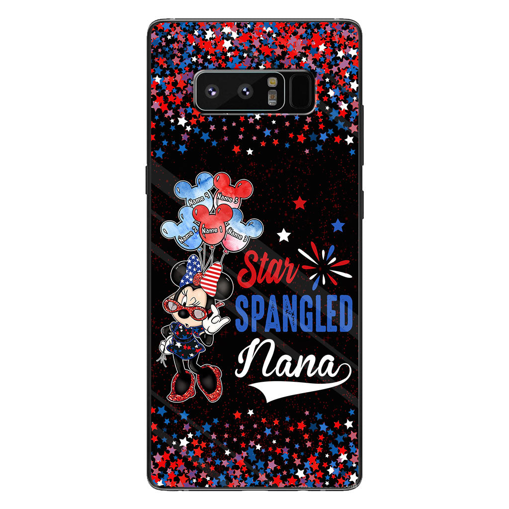 Star Spangled Nana - Personalized Independence Day Grandma Phone Case