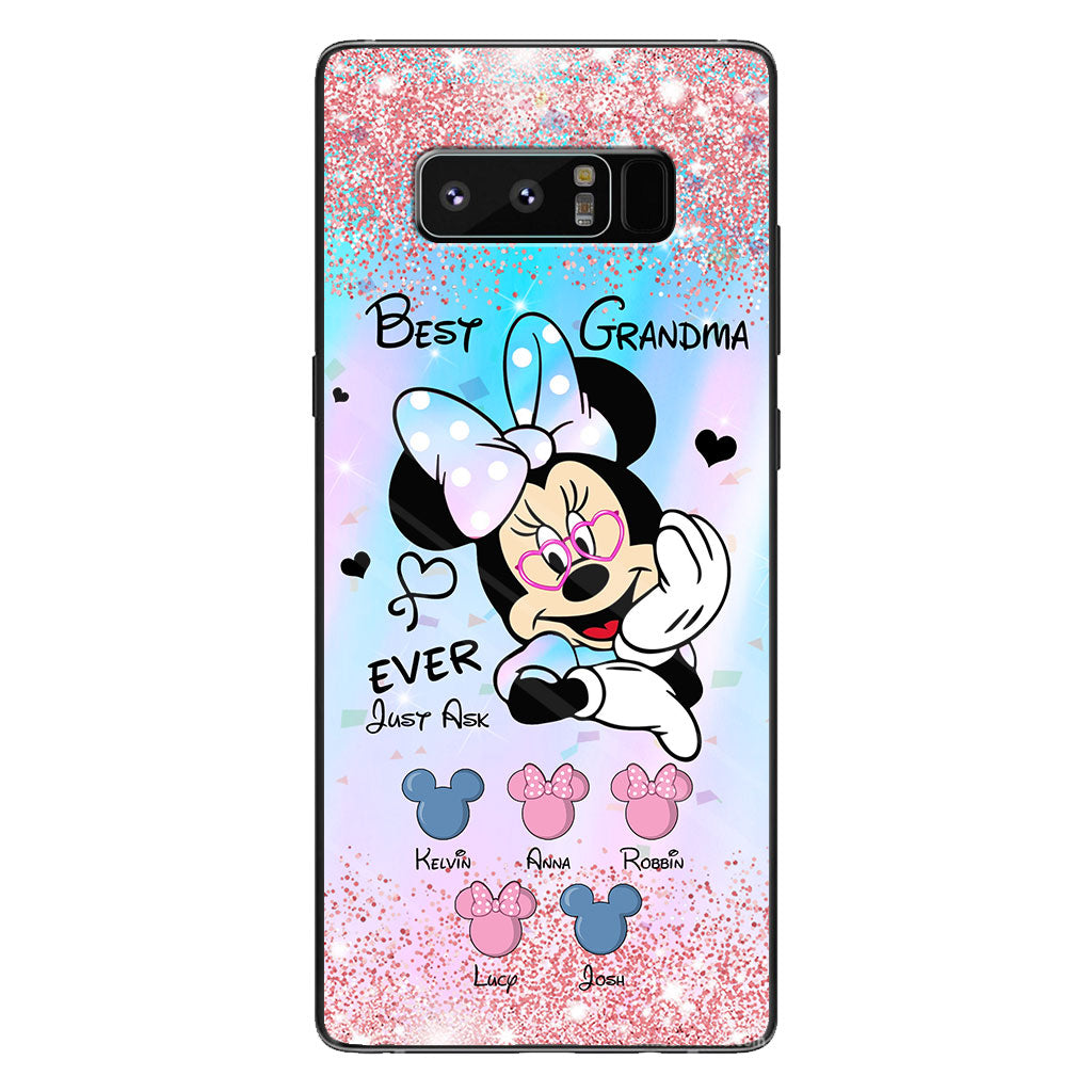 Best Grandma Ever Mouse Ears - Personalized Phone Case