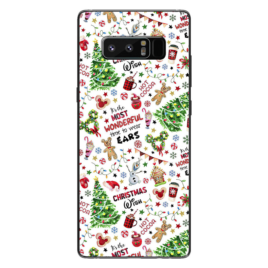 Wonderful Time Of The Year - Christmas Mouse Phone Case