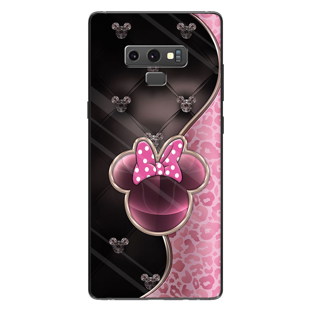 Magic Black Pink - Personalized Mouse Phone Case