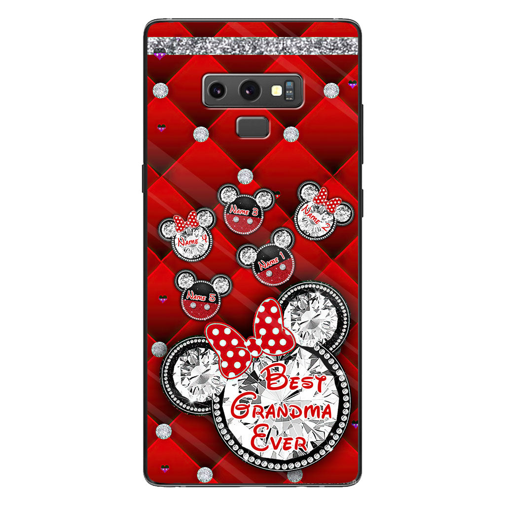 Best Grandma Ever - Personalized Mouse Phone Case