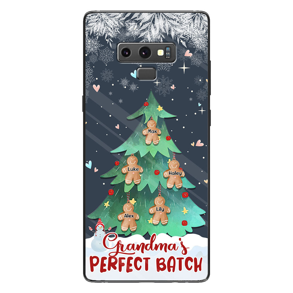 Grandma’s Perfect Batch - Personalized Christmas Phone Case