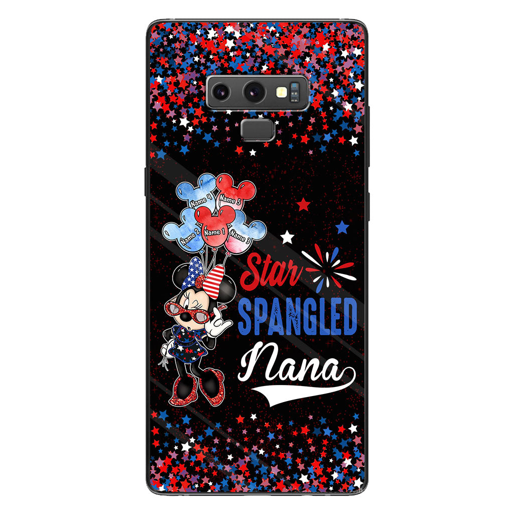 Star Spangled Nana - Personalized Independence Day Grandma Phone Case