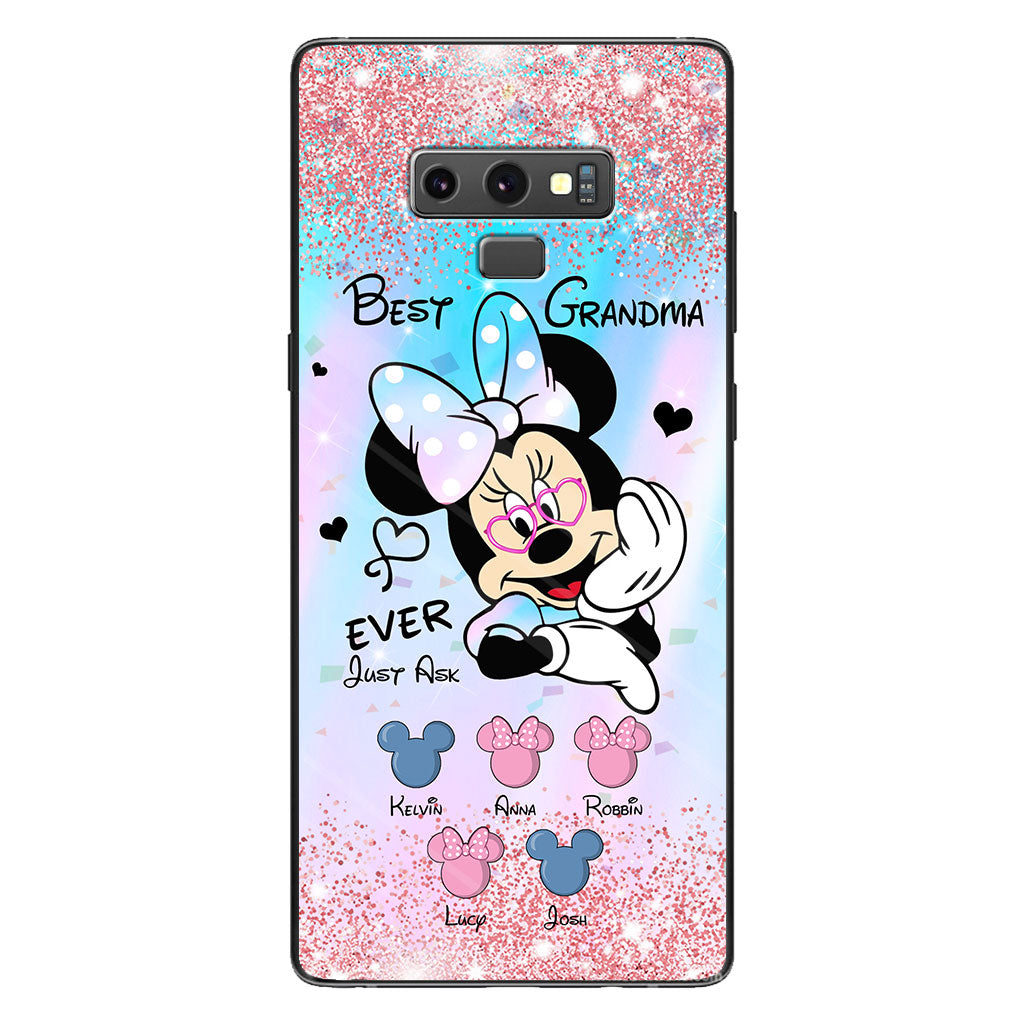Best Grandma Ever Mouse Ears - Personalized Phone Case