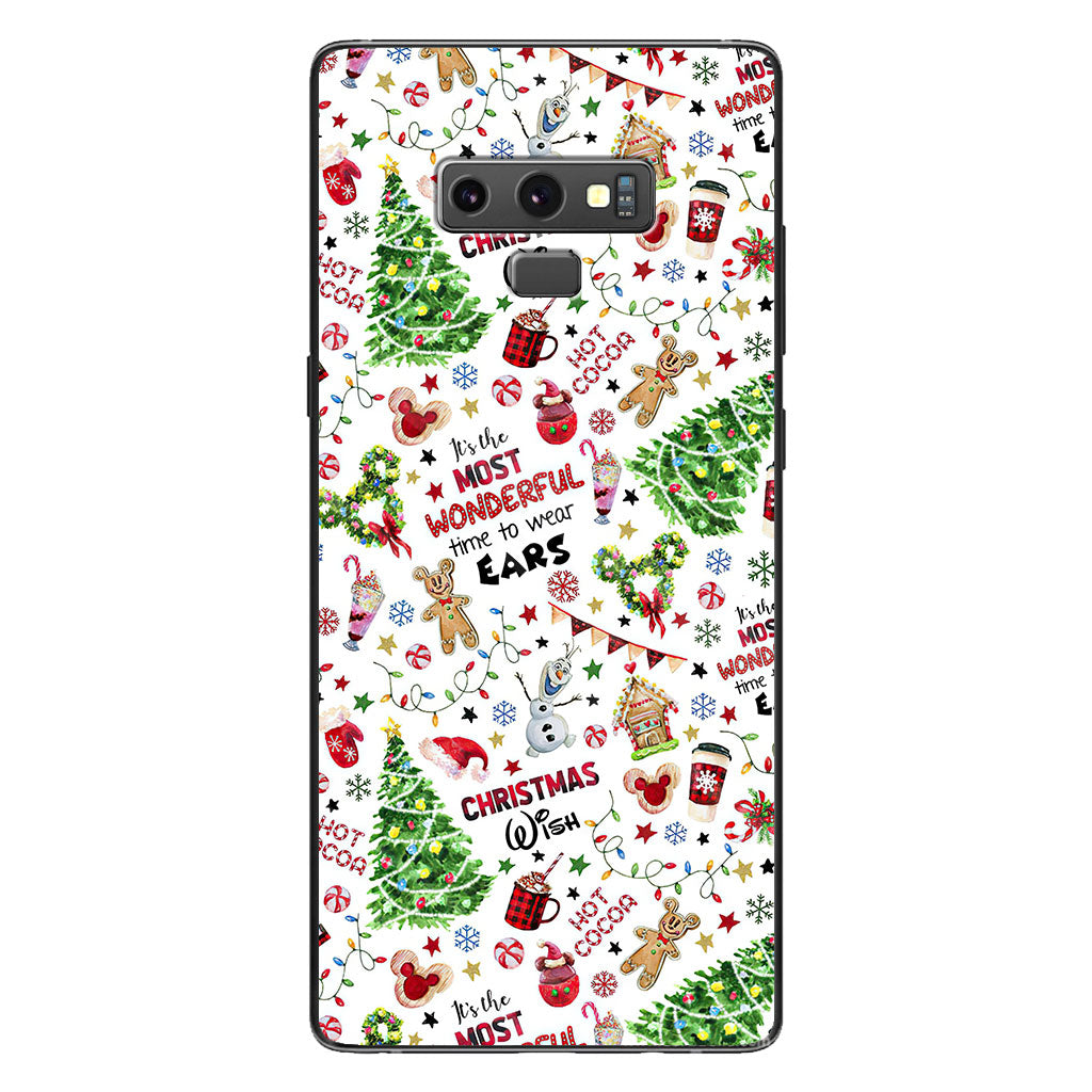 Wonderful Time Of The Year - Christmas Mouse Phone Case
