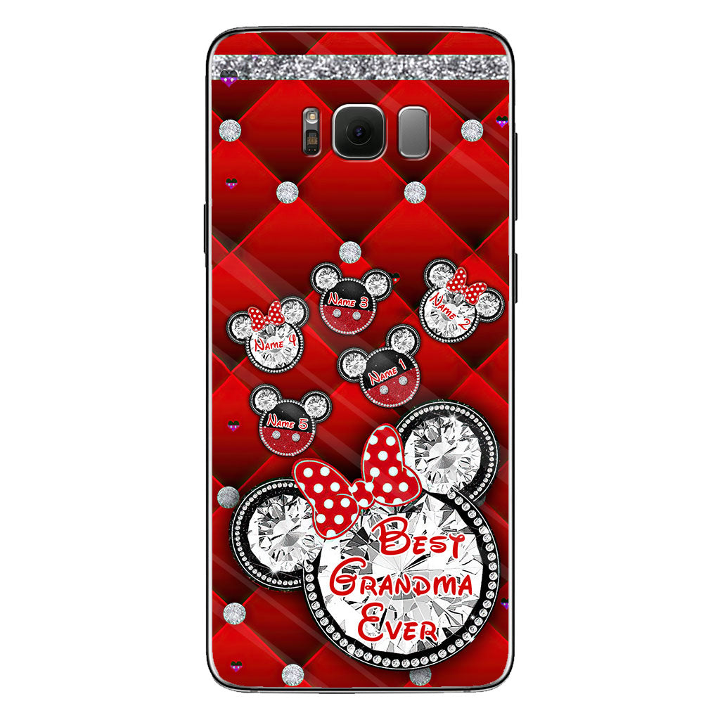 Best Grandma Ever - Personalized Mouse Phone Case