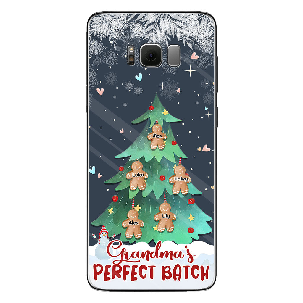 Grandma’s Perfect Batch - Personalized Christmas Phone Case