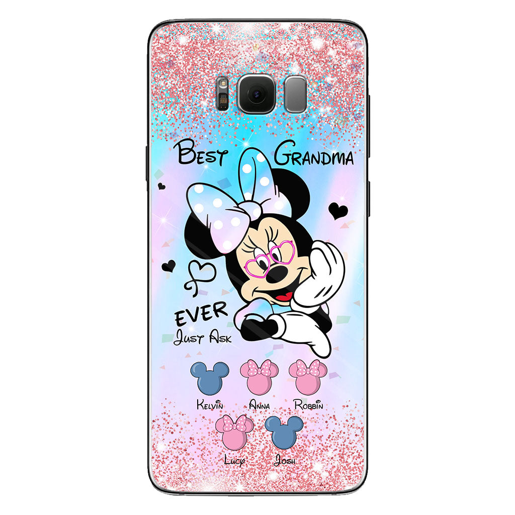 Best Grandma Ever Mouse Ears - Personalized Phone Case