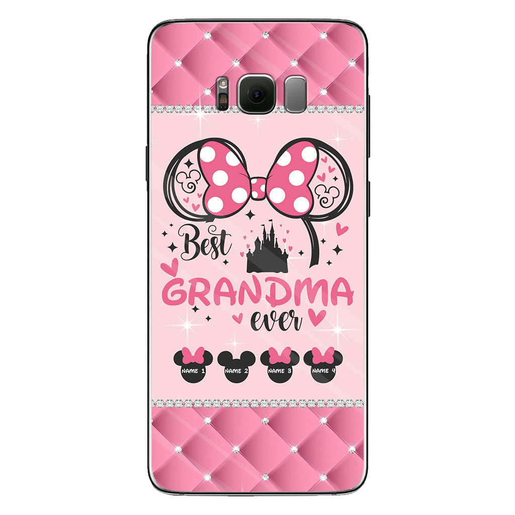 Best Grandma Ever Mouse Ears - Personalized Mouse Phone Case