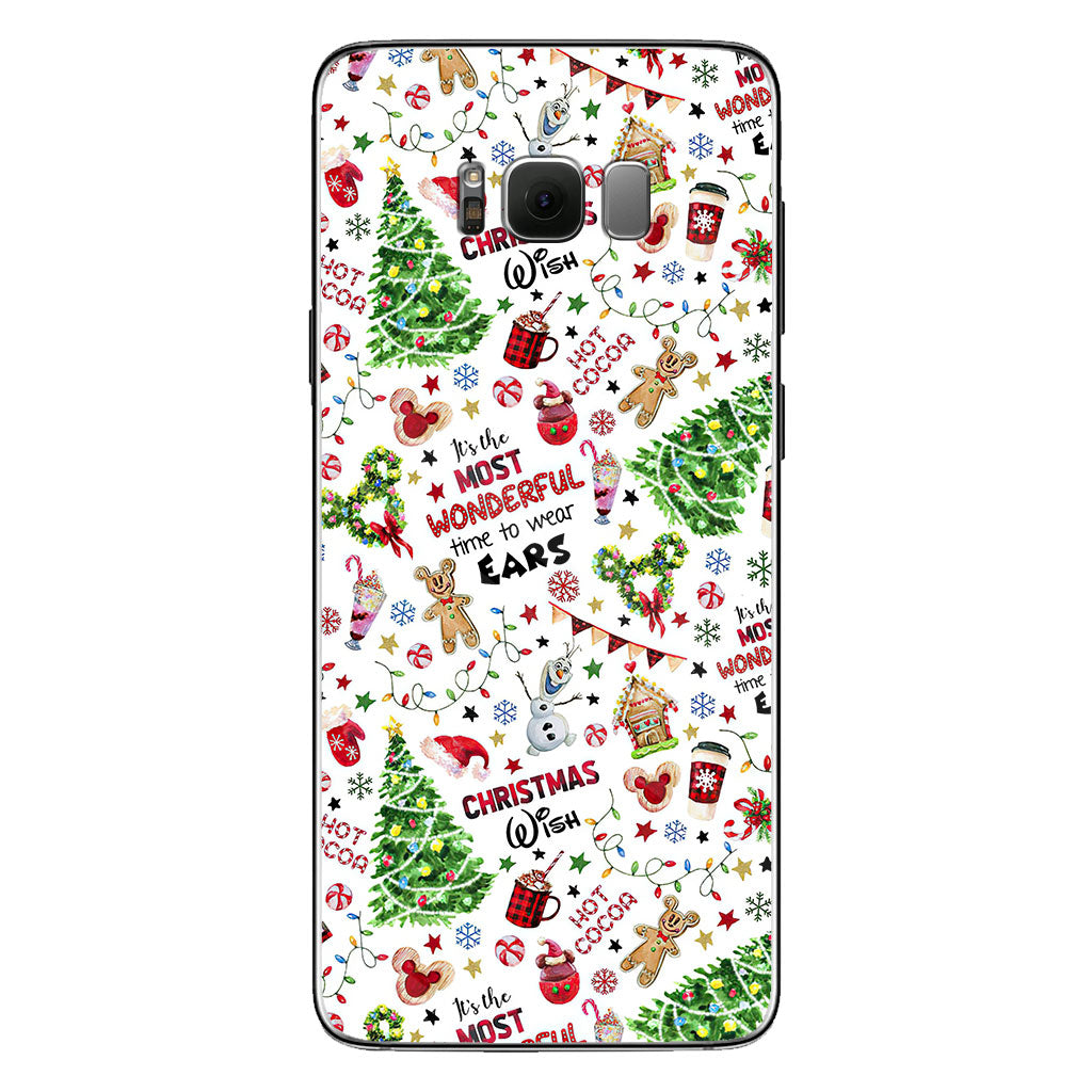 Wonderful Time Of The Year - Christmas Mouse Phone Case
