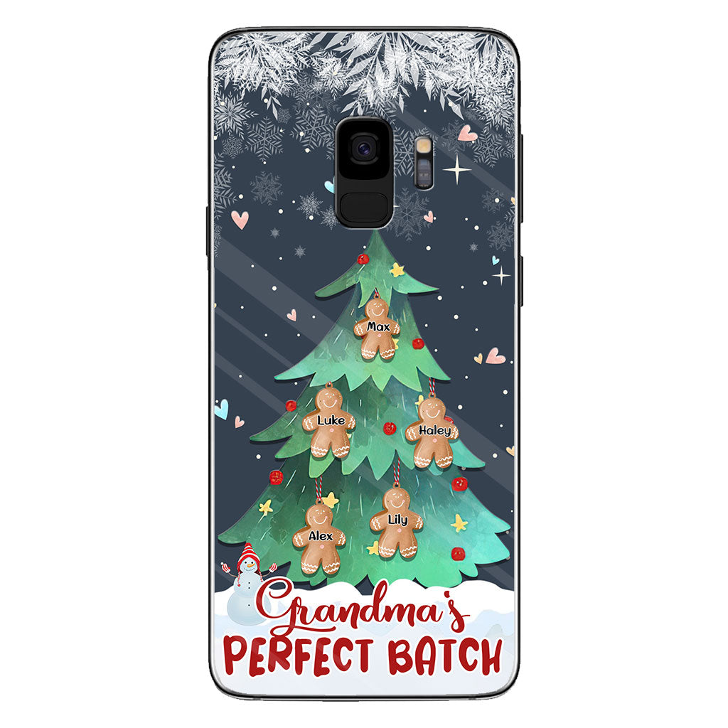 Grandma’s Perfect Batch - Personalized Christmas Phone Case