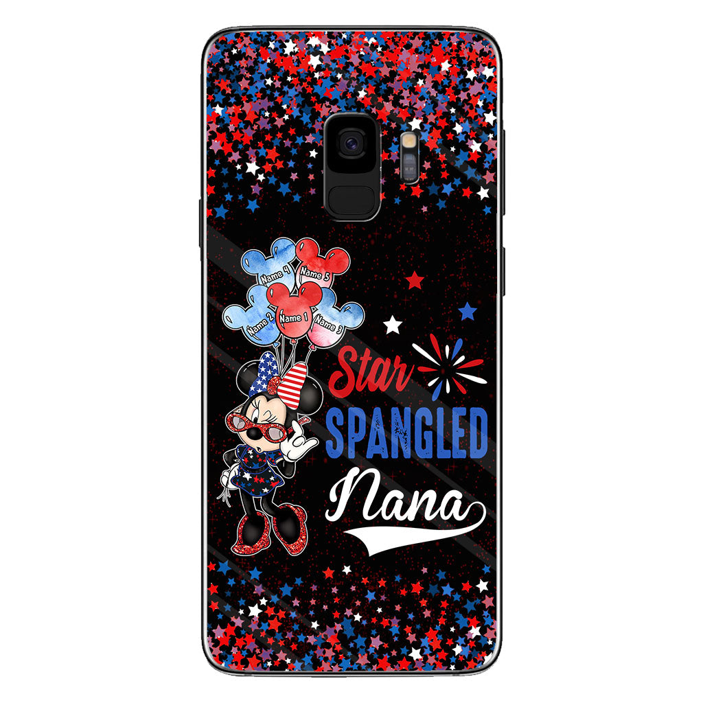 Star Spangled Nana - Personalized Independence Day Grandma Phone Case