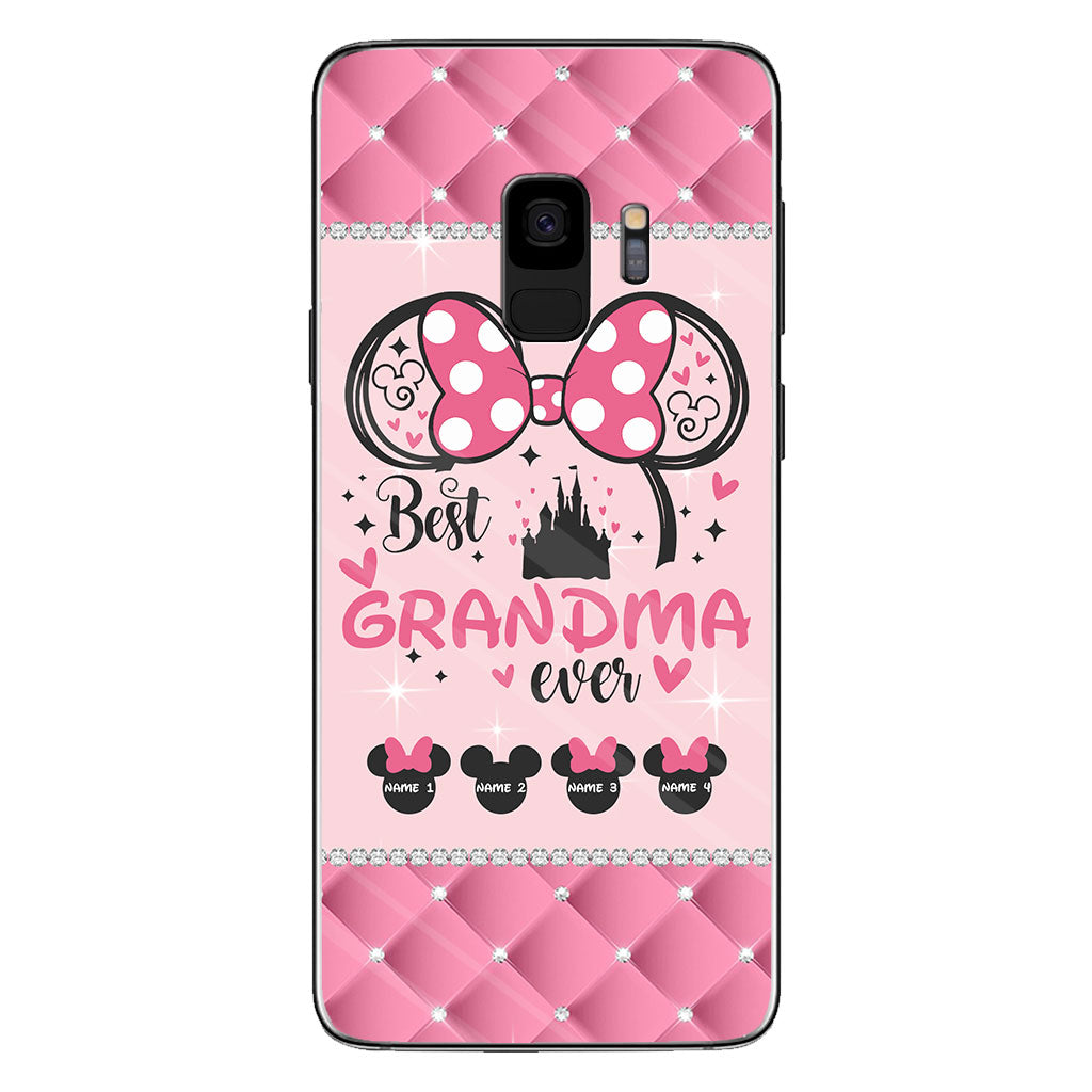 Best Grandma Ever Mouse Ears - Personalized Mouse Phone Case