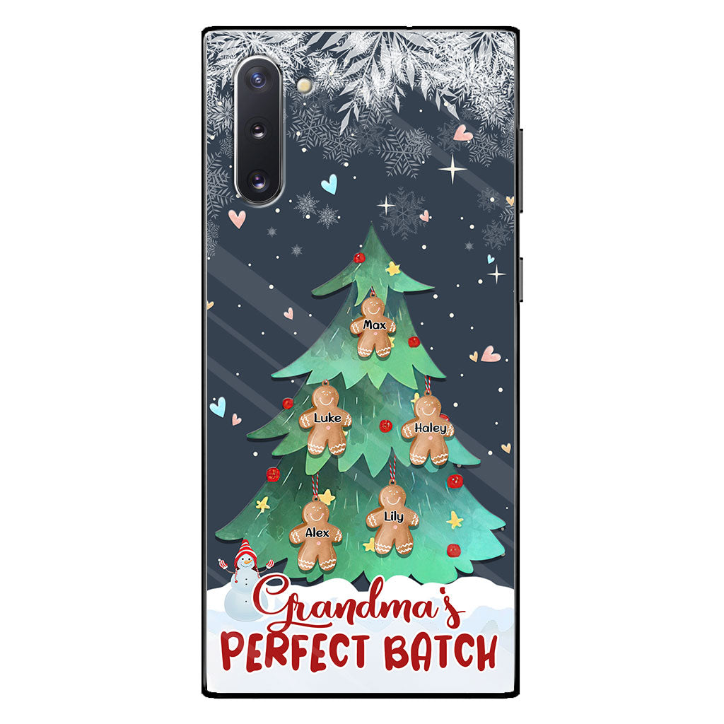 Grandma’s Perfect Batch - Personalized Christmas Phone Case