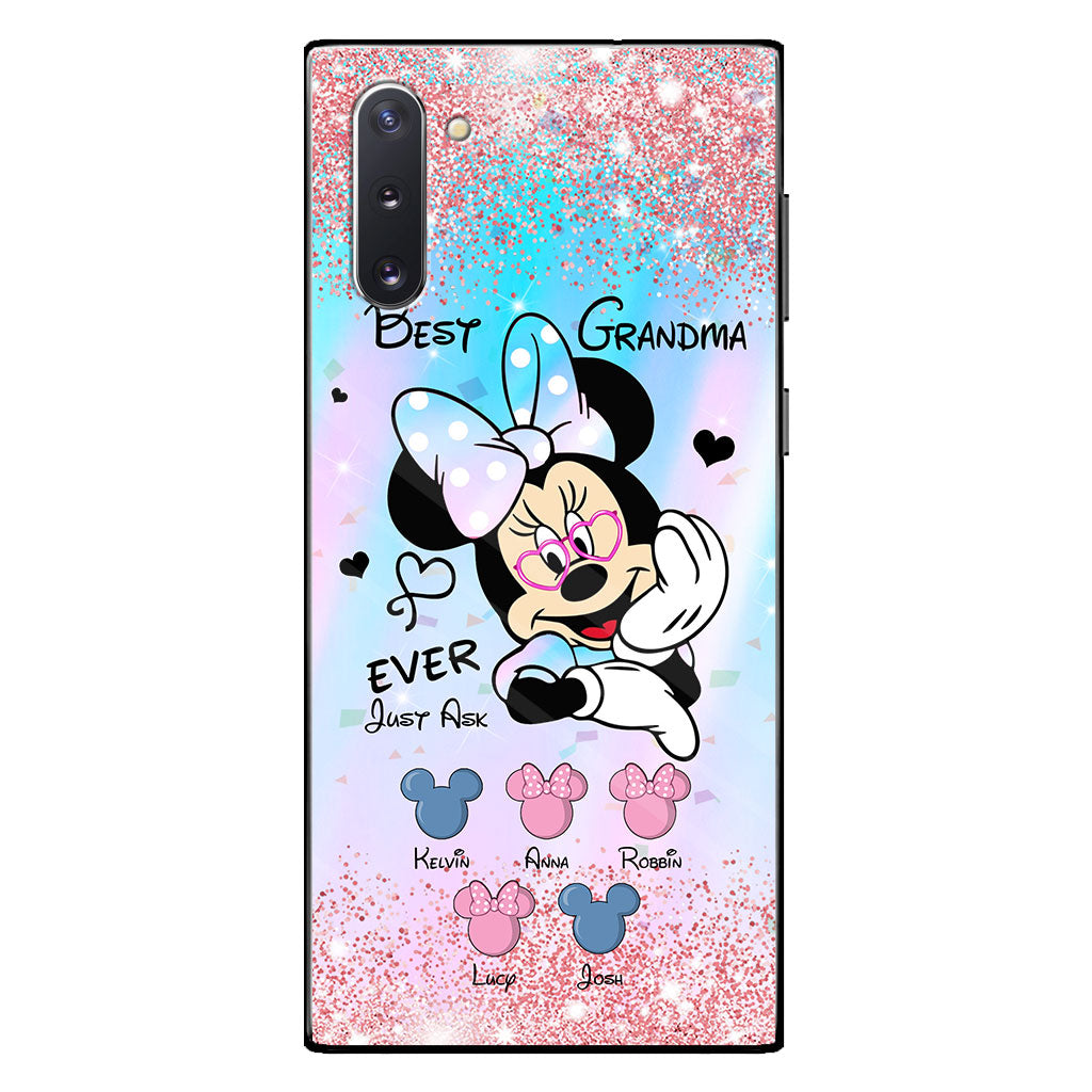 Best Grandma Ever Mouse Ears - Personalized Phone Case