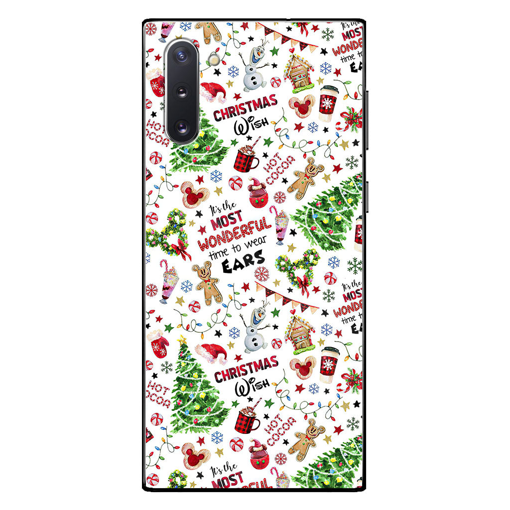 Wonderful Time Of The Year - Christmas Mouse Phone Case
