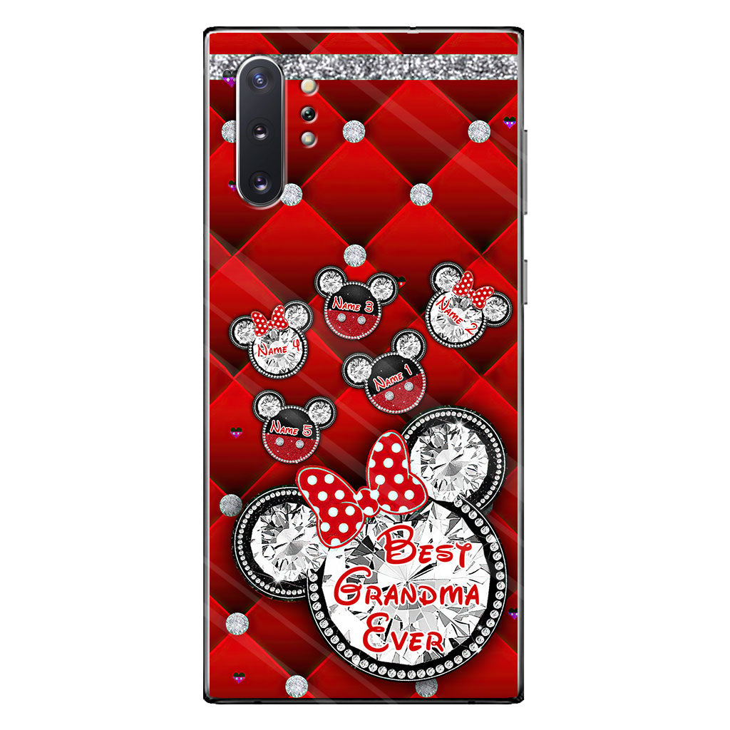 Best Grandma Ever - Personalized Mouse Phone Case