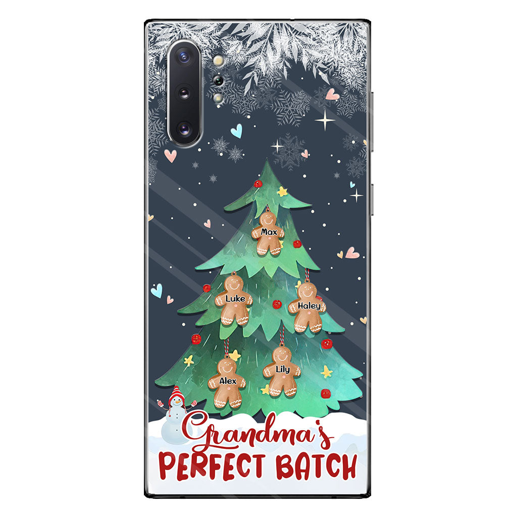 Grandma’s Perfect Batch - Personalized Christmas Phone Case