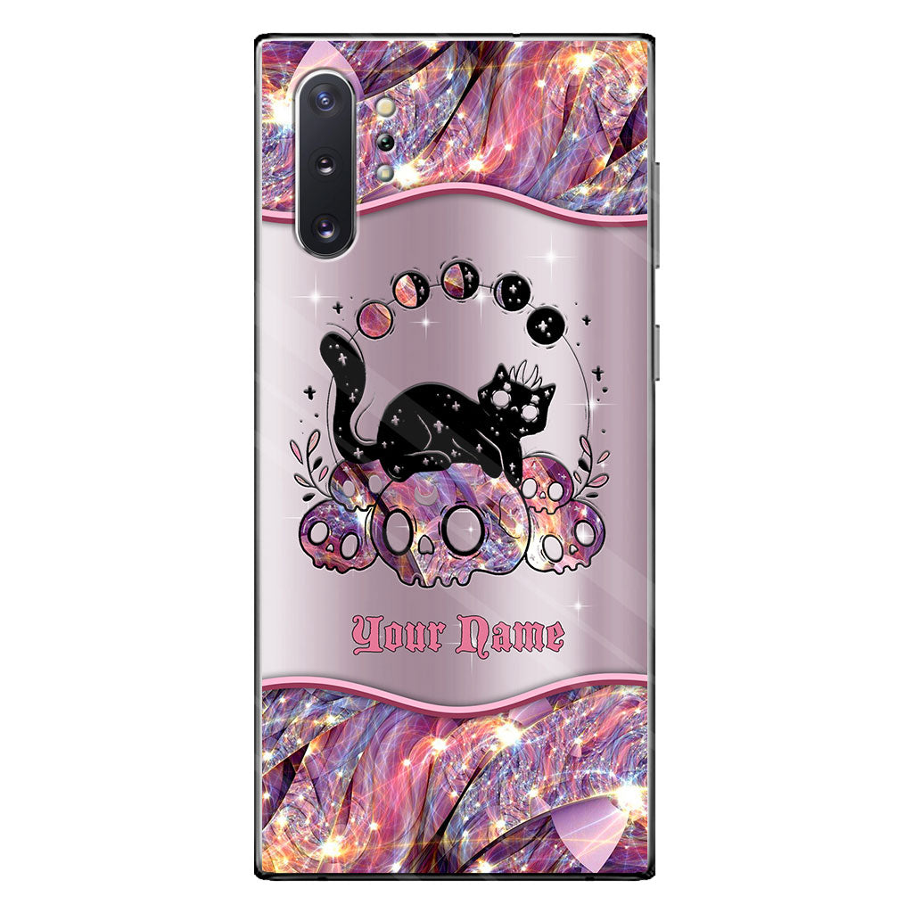 The Cat Witch - Personalized Black Cat Phone Case