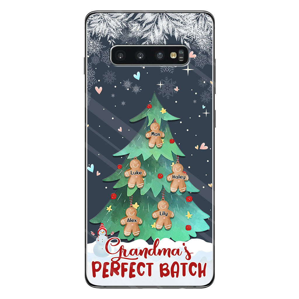 Grandma’s Perfect Batch - Personalized Christmas Phone Case