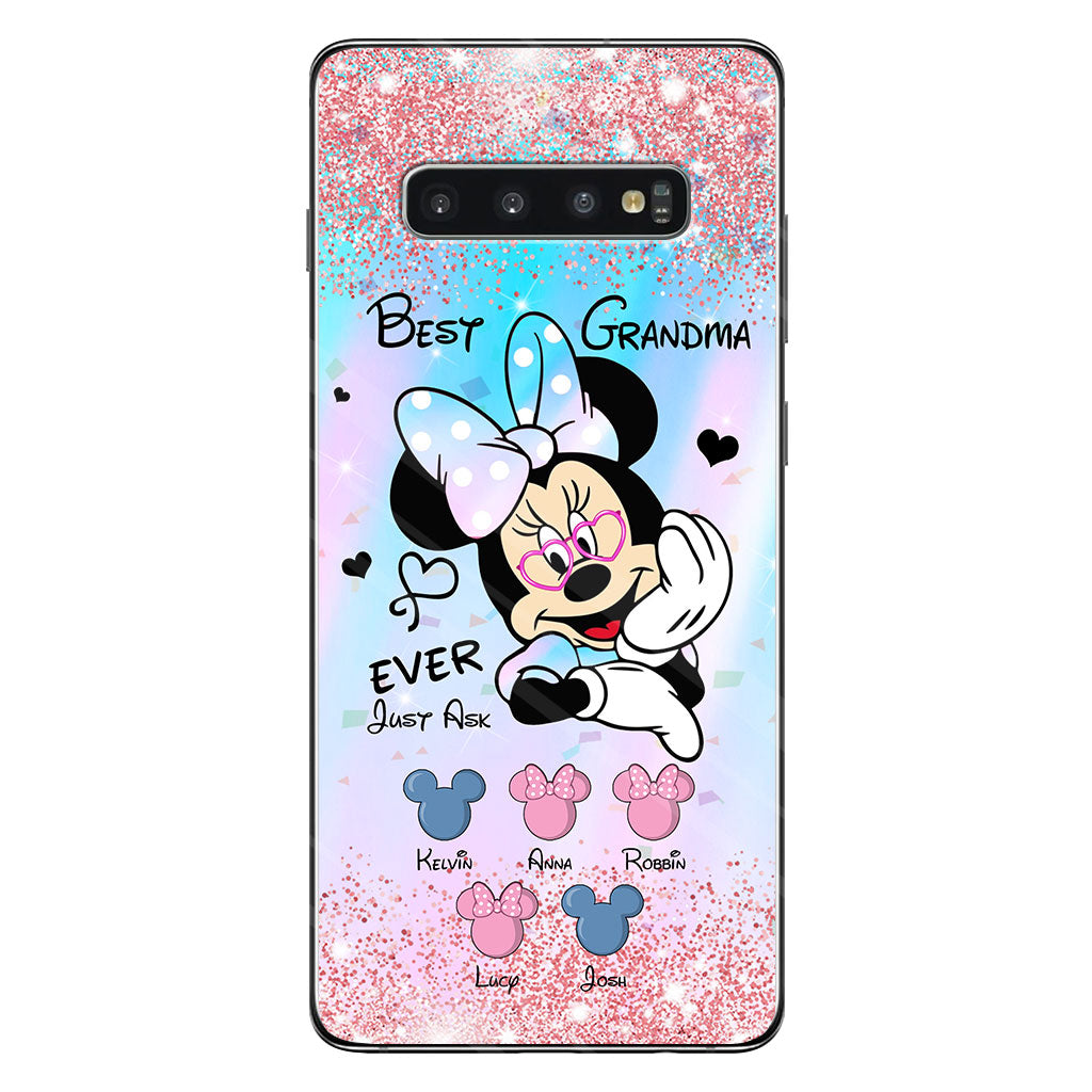 Best Grandma Ever Mouse Ears - Personalized Phone Case