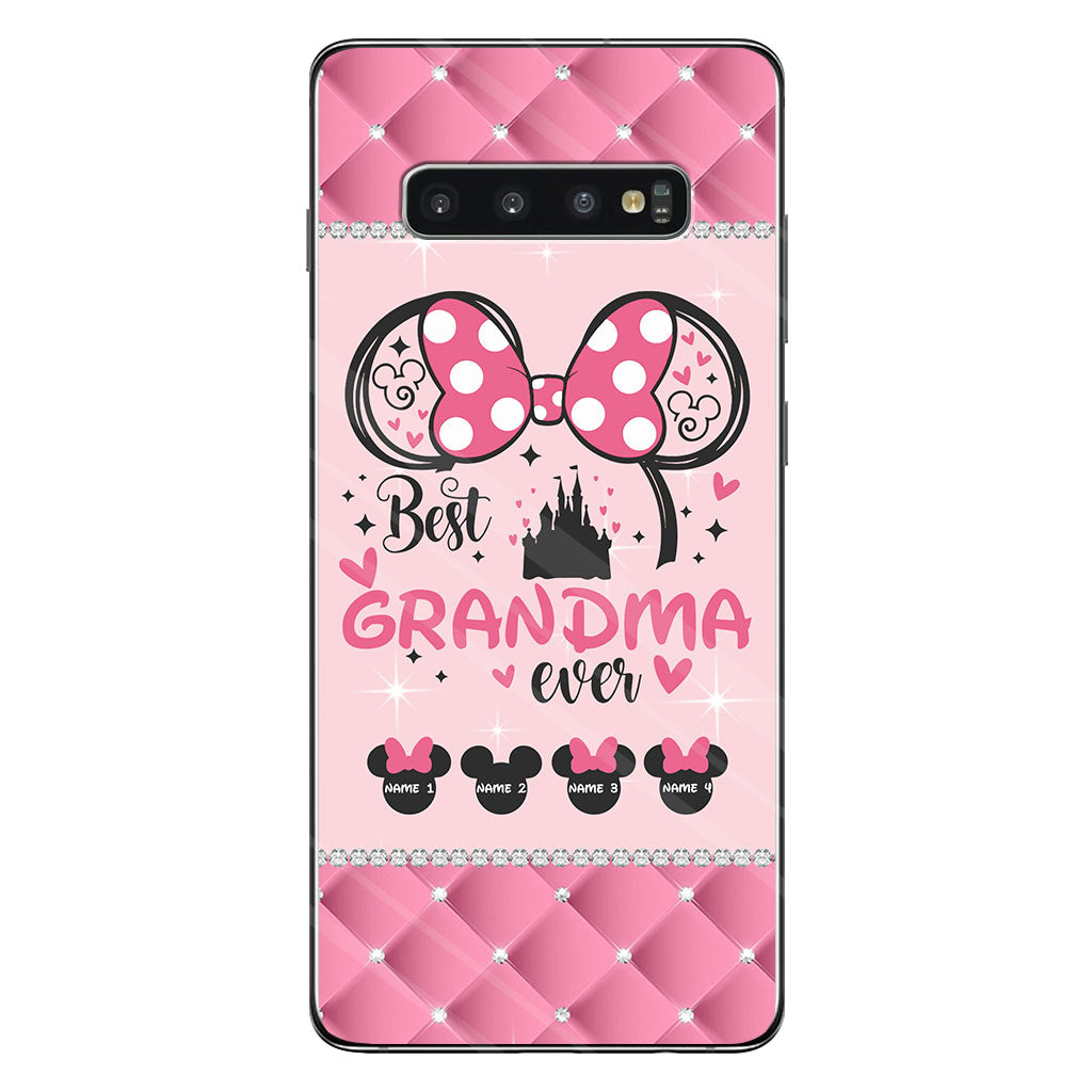 Best Grandma Ever Mouse Ears - Personalized Mouse Phone Case