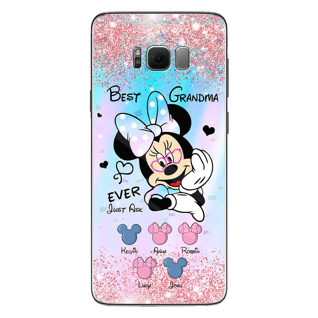 Best Grandma Ever Mouse Ears - Personalized Phone Case