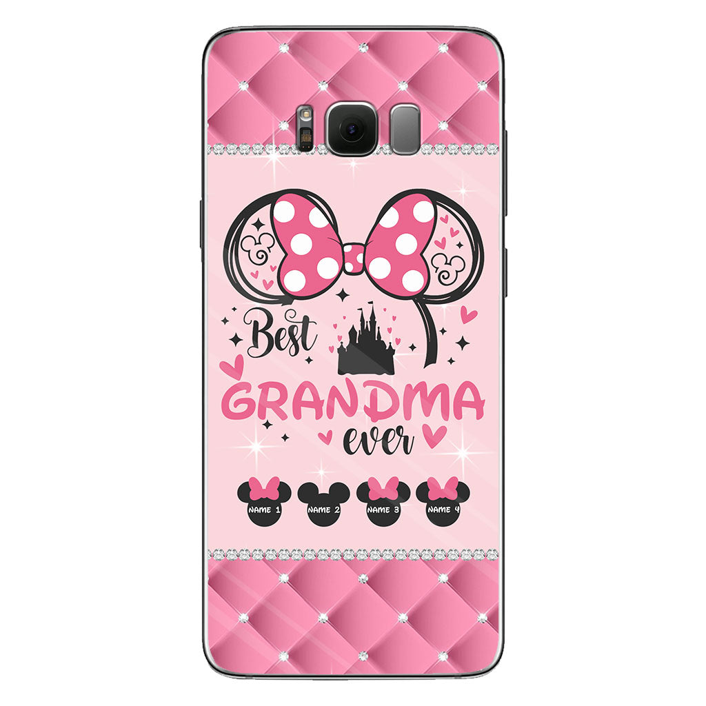 Best Grandma Ever Mouse Ears - Personalized Mouse Phone Case