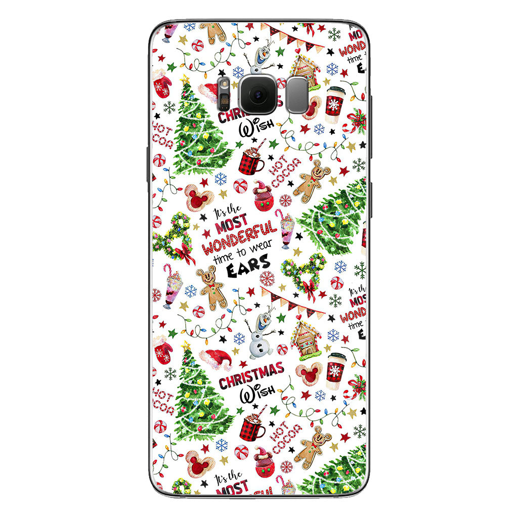Wonderful Time Of The Year - Christmas Mouse Phone Case