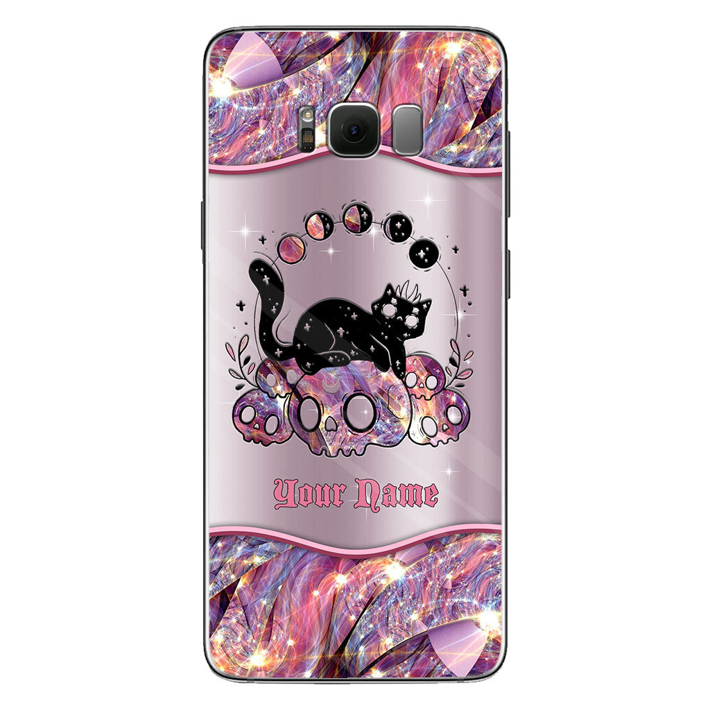 The Cat Witch - Personalized Black Cat Phone Case