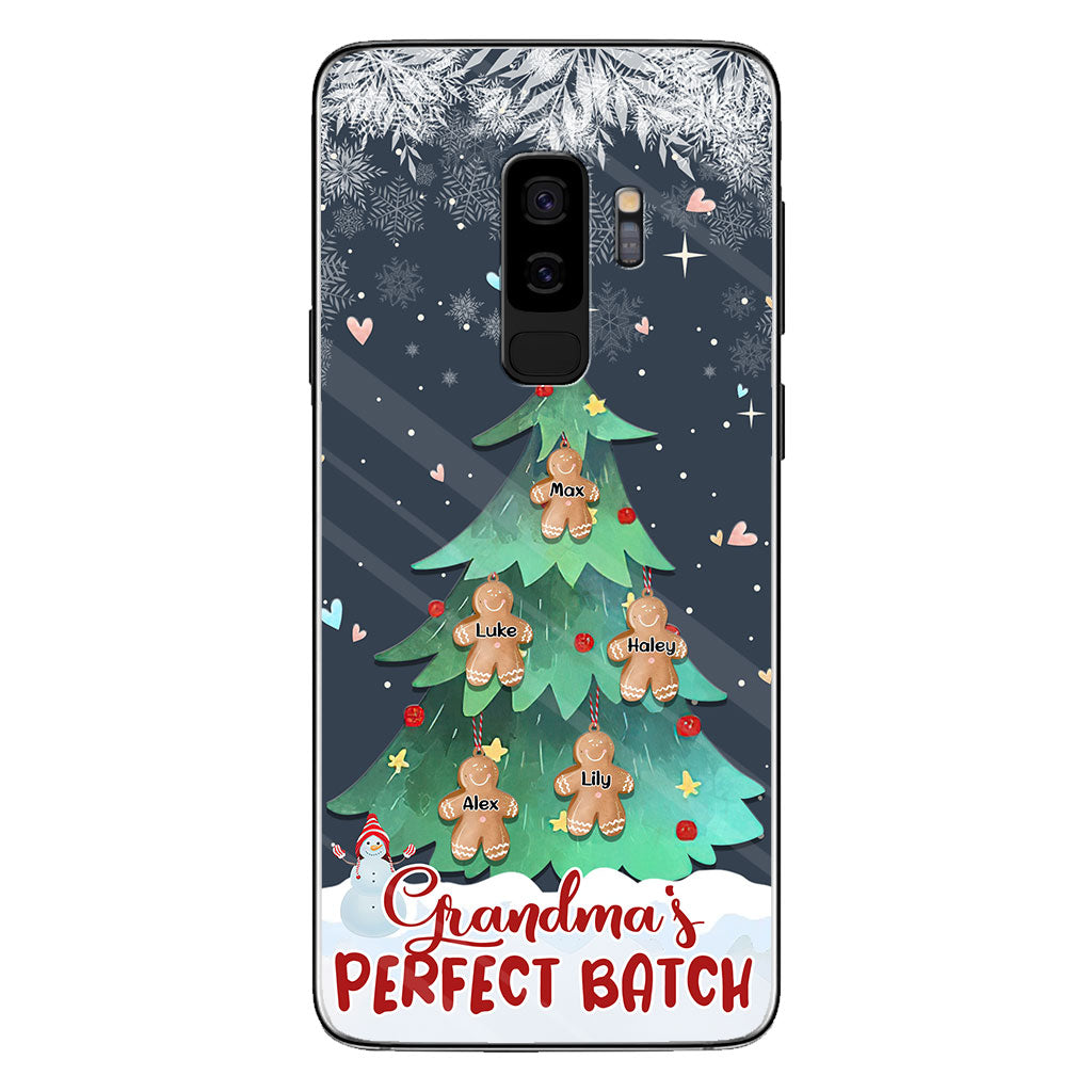 Grandma’s Perfect Batch - Personalized Christmas Phone Case