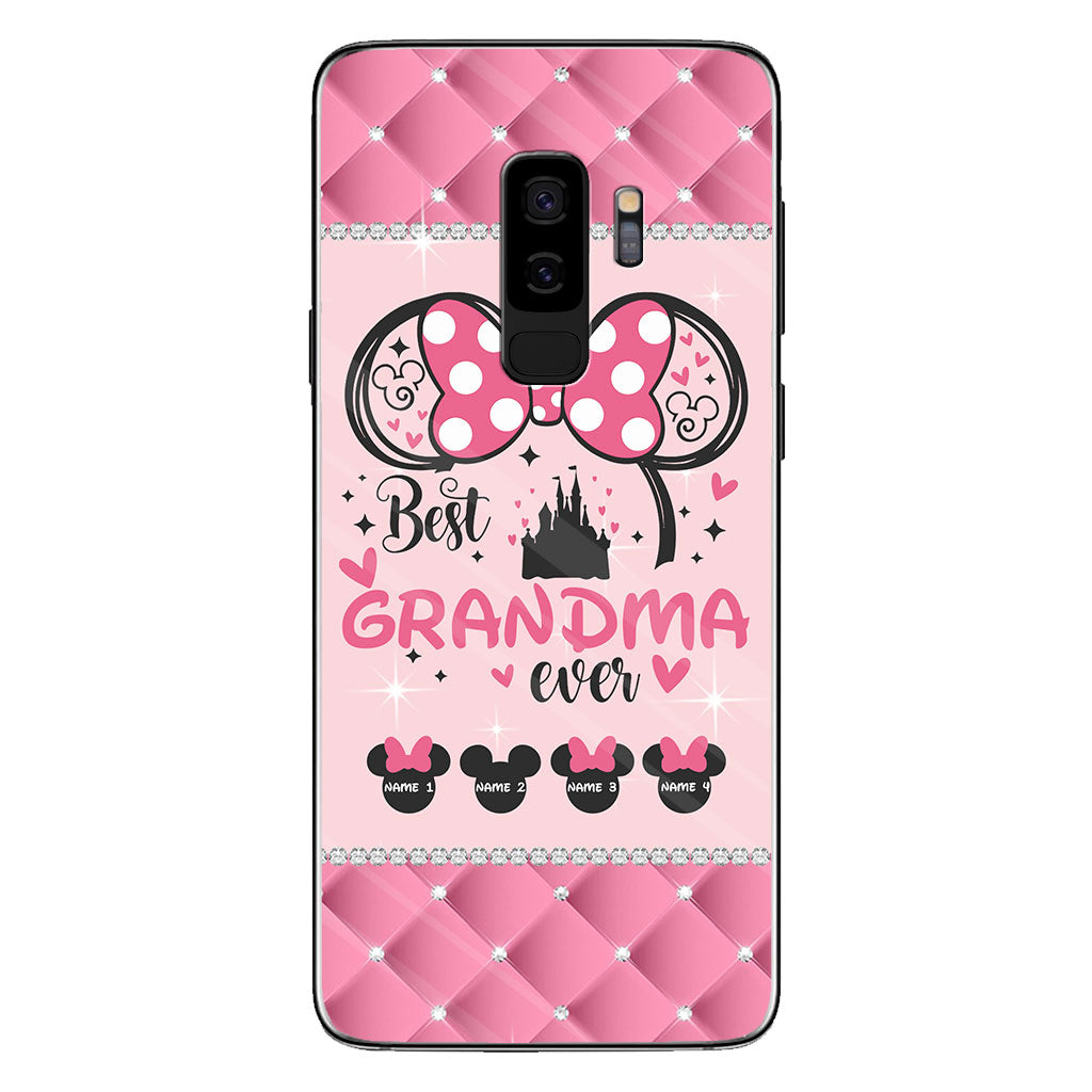 Best Grandma Ever Mouse Ears - Personalized Mouse Phone Case