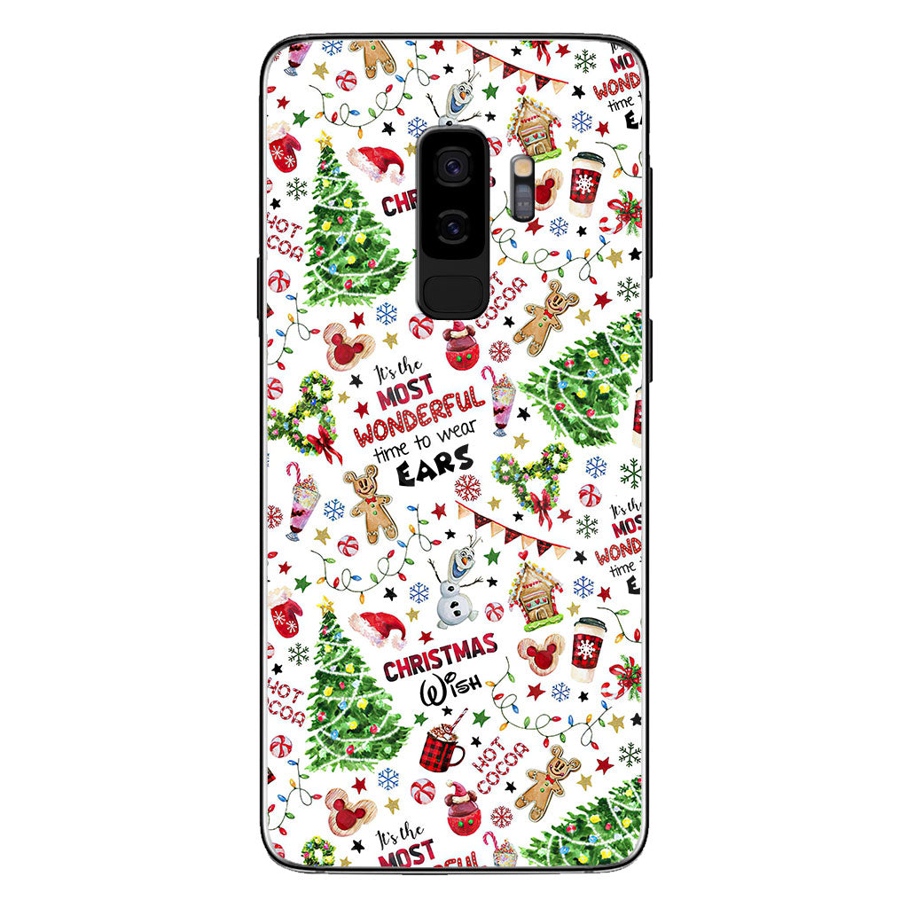 Wonderful Time Of The Year - Christmas Mouse Phone Case