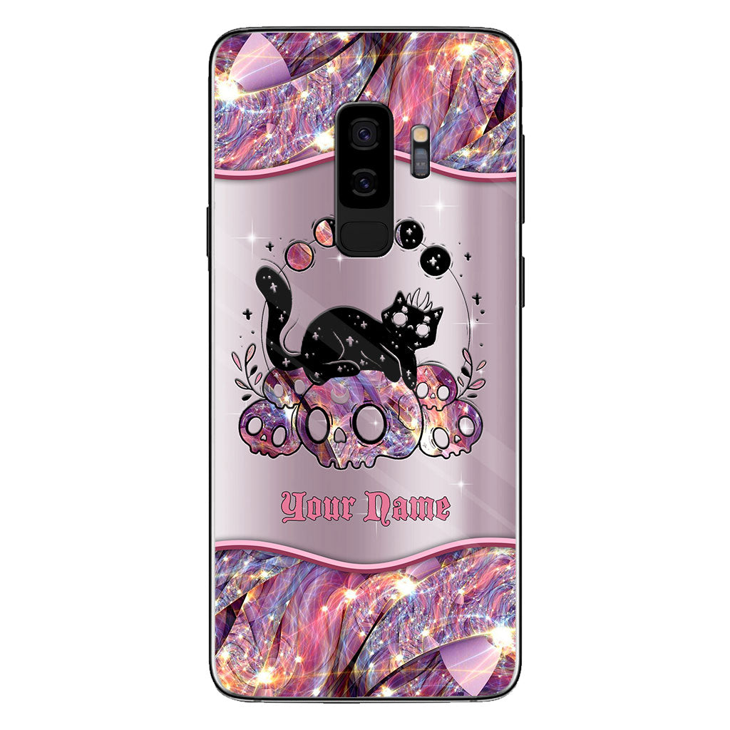 The Cat Witch - Personalized Black Cat Phone Case