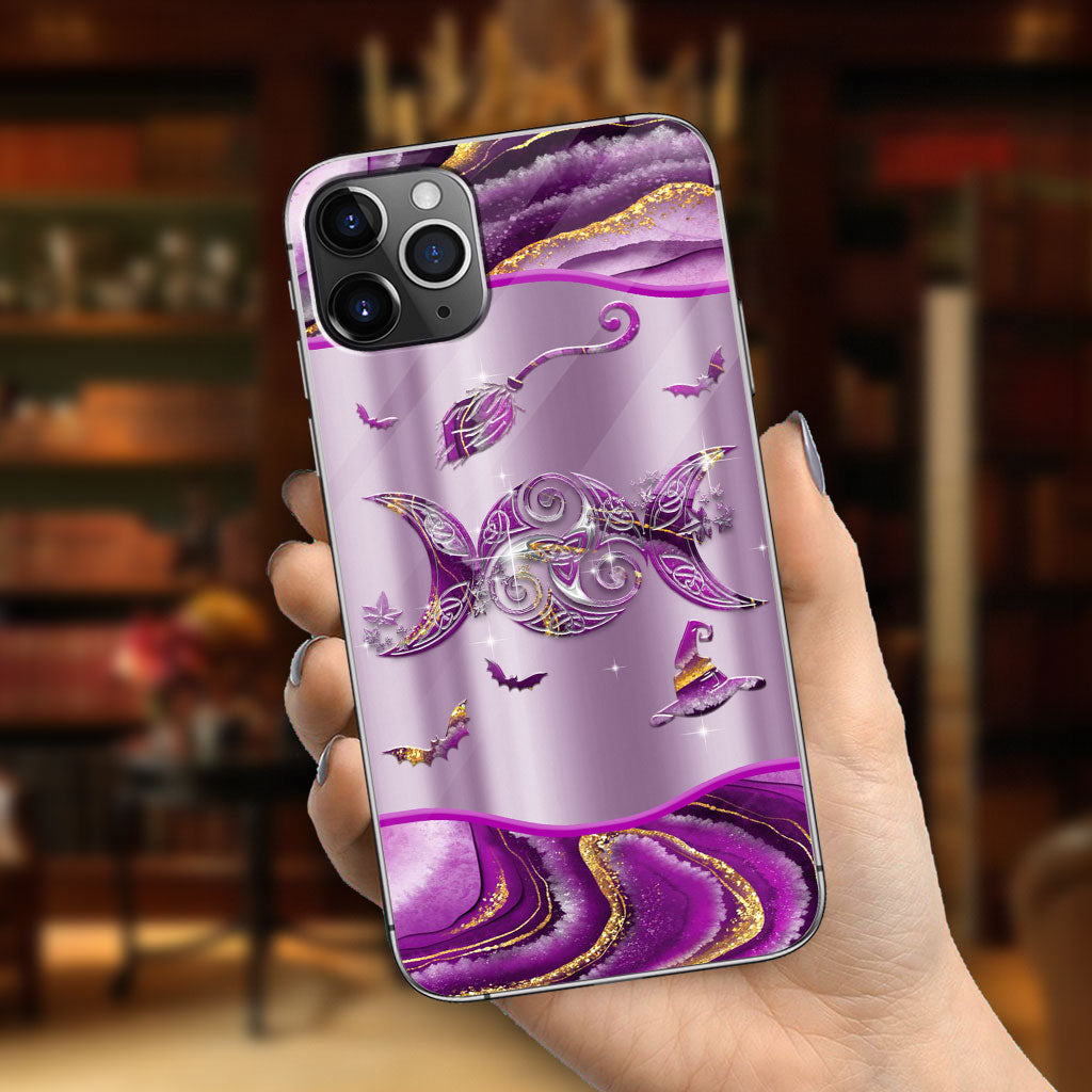 Triple Moon Witch Personalized Phone Case