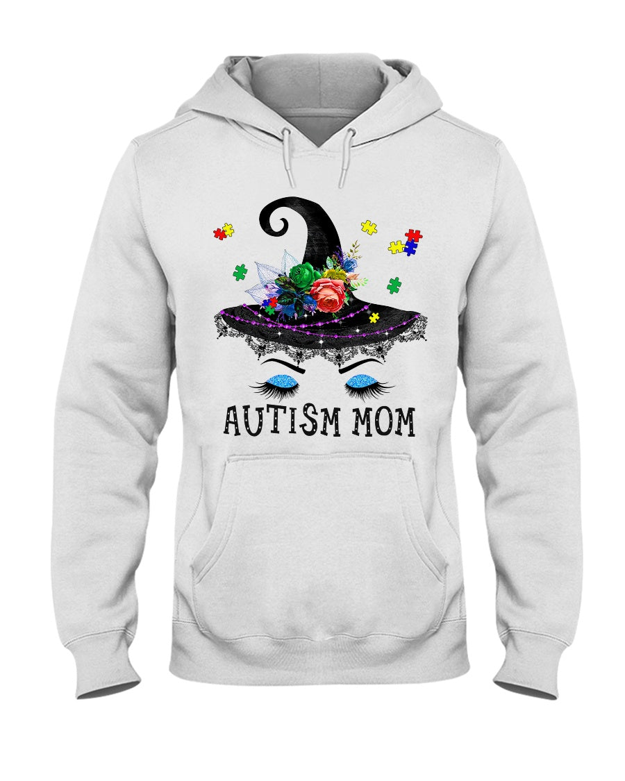 Autism Mom Witch - Autism Awareness T-shirt and Hoodie 0520