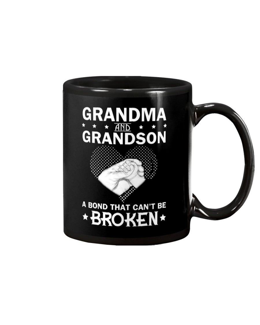 Grandma And Grandson A Bond That Can't Be Broken - Grandma Mug 0921
