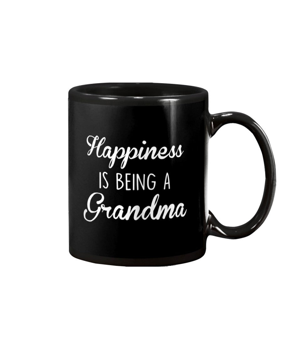 Womens Grandma Gift Happiness Is Being A Grandma - Grandma Mug 0921