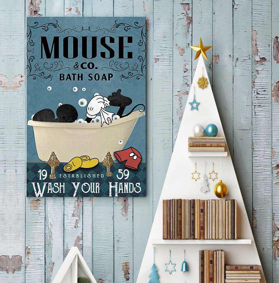 Bath Soap Company - Mouse Poster