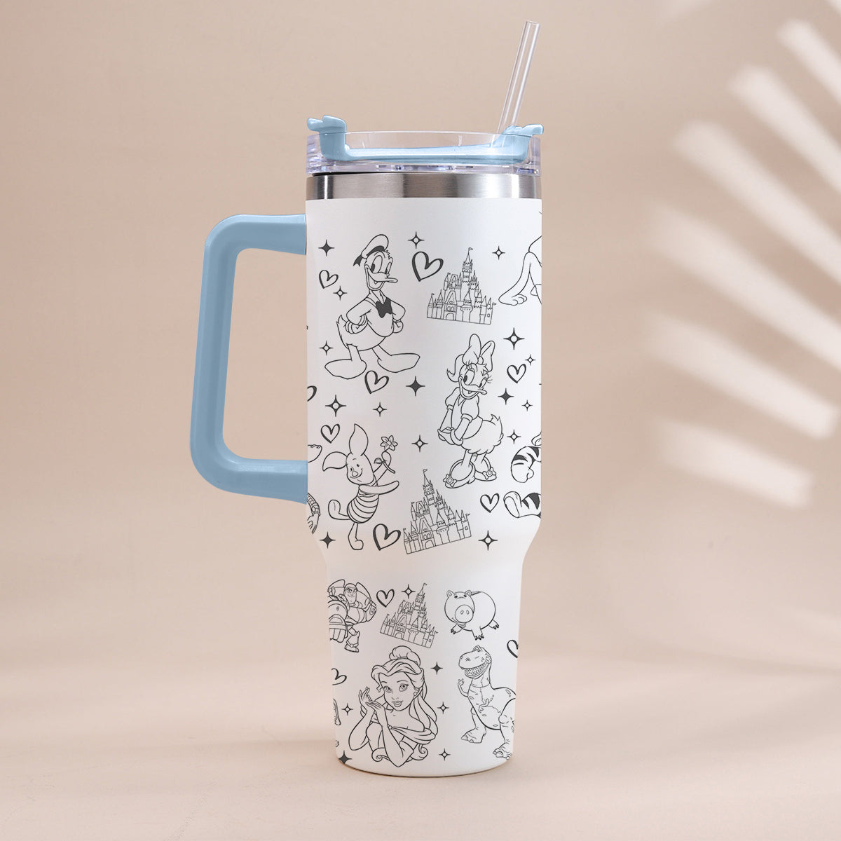 Magic World Mouse Tumbler With Handle 0224