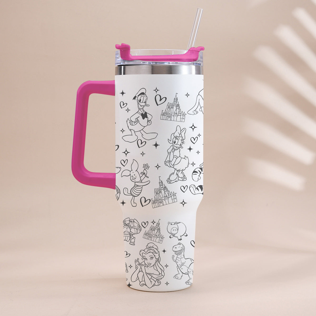 Magic World Mouse Tumbler With Handle 0224