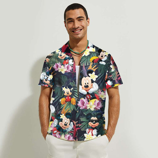 Tropical Mouse Mouse Hawaiian Shirt